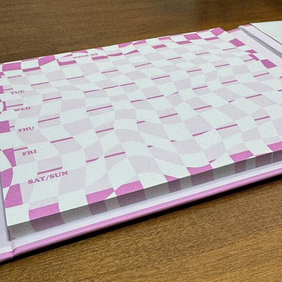 Weekly Organizer Planner Undated Pad Sticky Notes Accordion Envelope - Picture 5 of 7